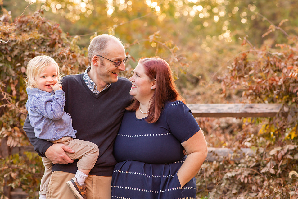 Family in the park