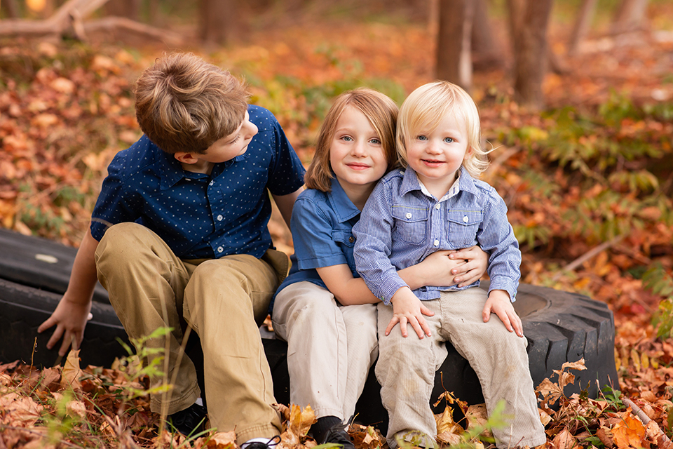 Family in the park