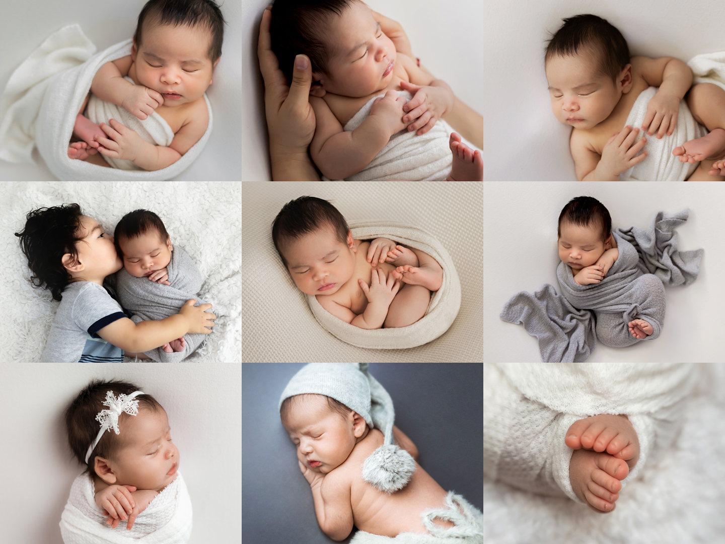 Newborn baby in the hospital