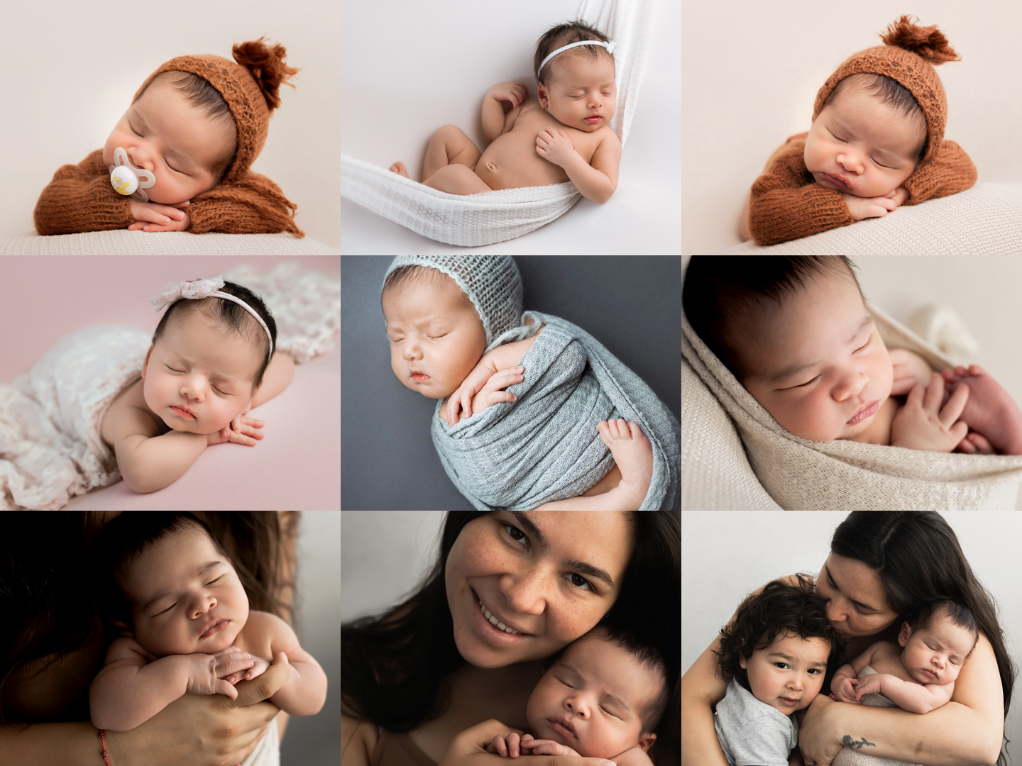 Newborn baby in the hospital